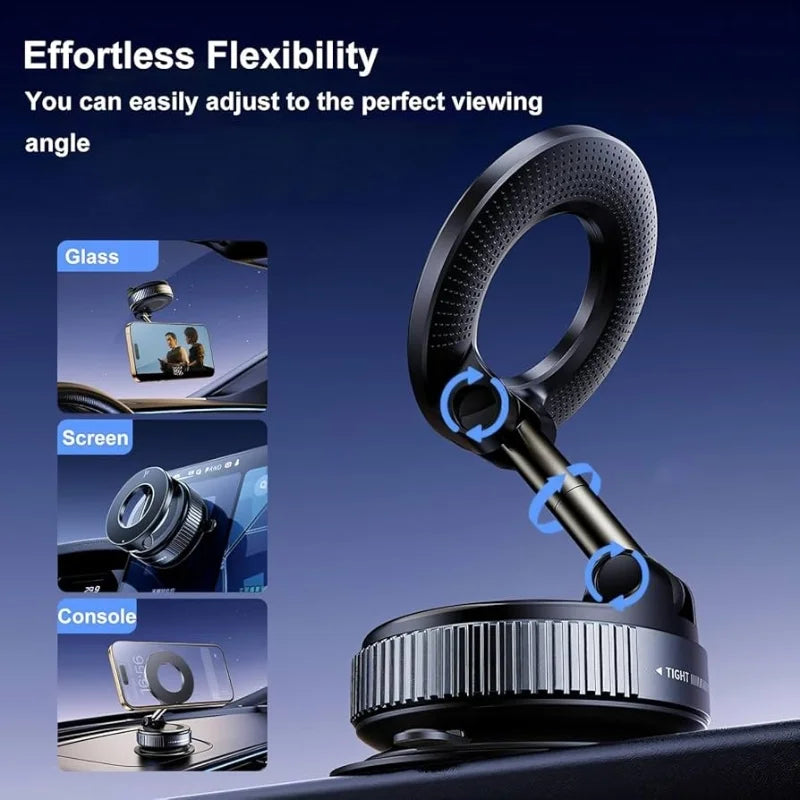 Foldable Magnetic Car Phone Holder