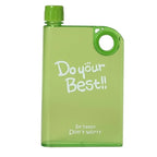 Notebook Style Water Bottle 380ml