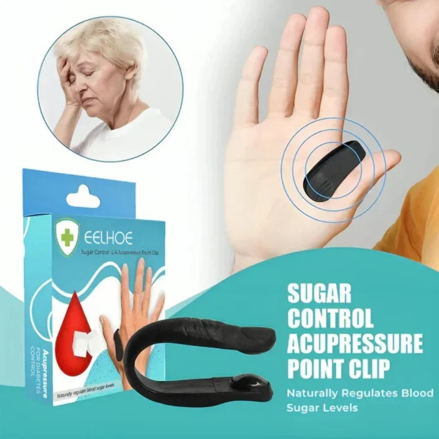 Sugar Control LI4 Acupressure Hand Clip