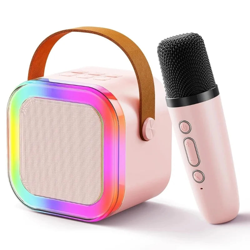 Karaoke Portable Wireless Bluetooth Speaker with Microphone