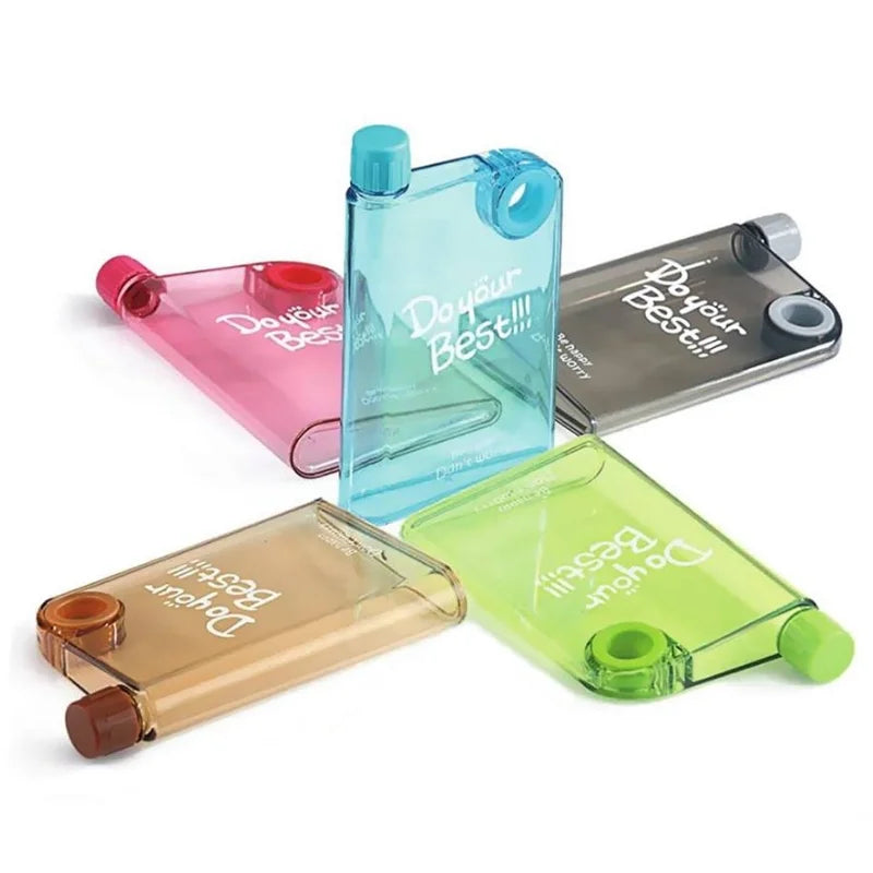 Notebook Style Water Bottle 380ml