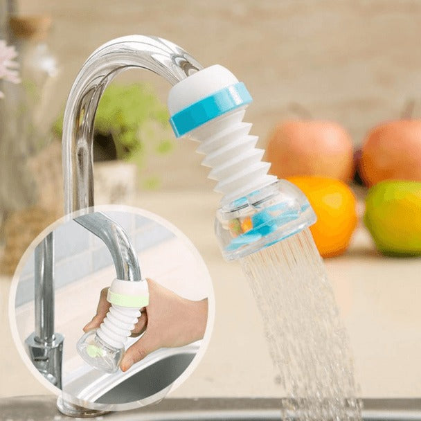 Kitchen Shower Splash Fan Faucet With Clip