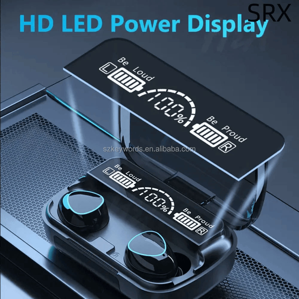 M10 Damix V 5.3 Bluetooth Wireless Earbuds