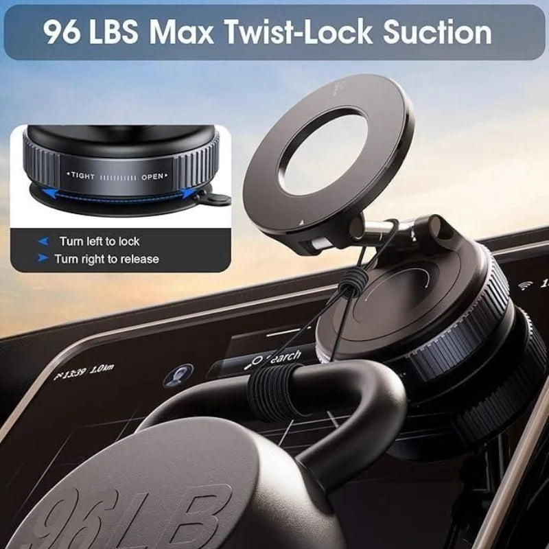 Foldable Magnetic Car Phone Holder