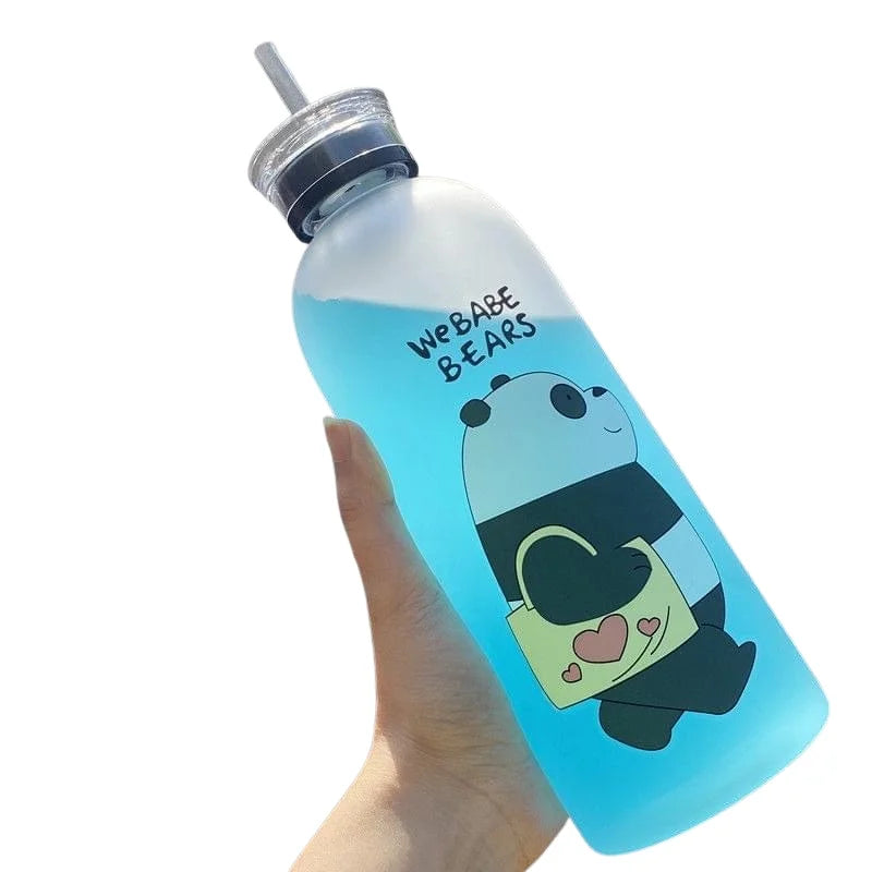 We Babe Bears Frosted Plastic Water Bottle
