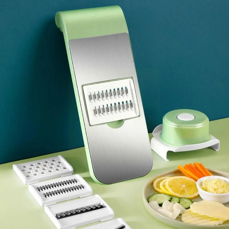 Multifunctional 5-Blade Vegetable Cutter & Grater