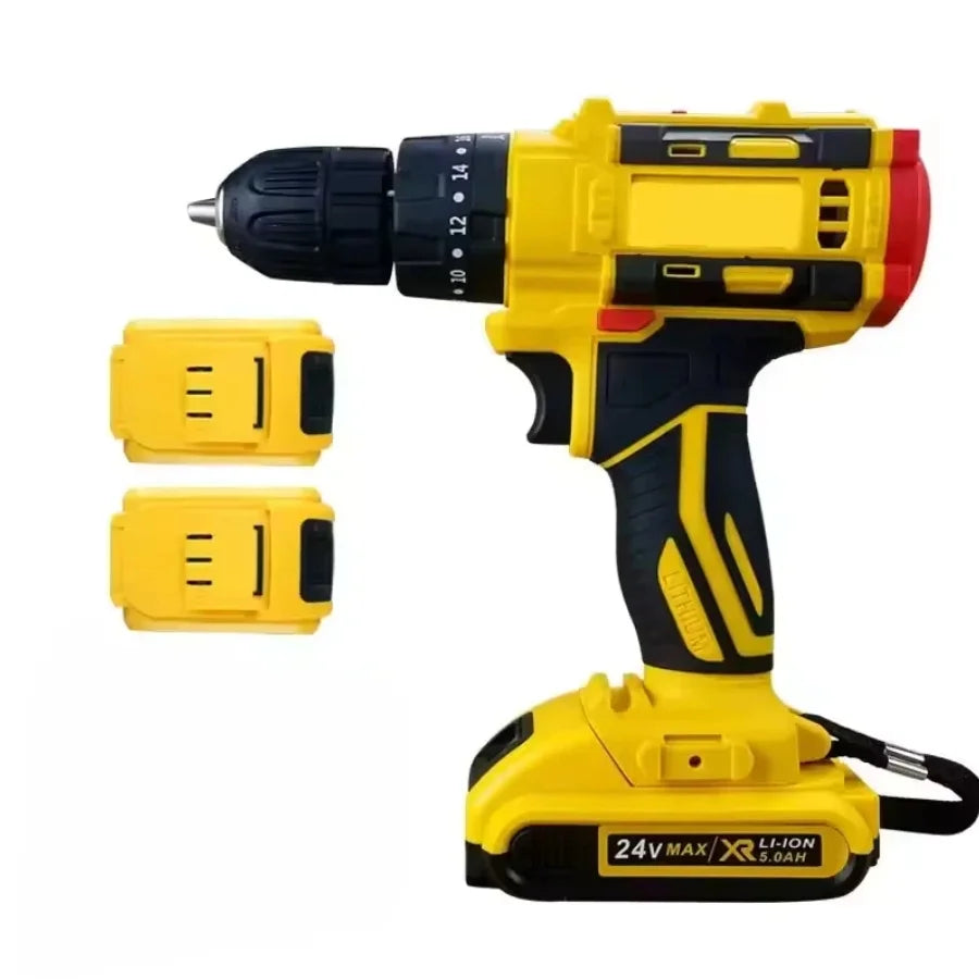 Dunlandi 24V Cordless Drill Machine Set