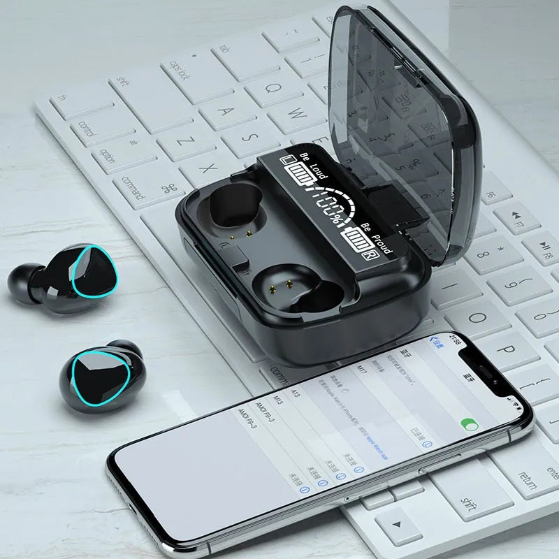 M10 Damix V 5.3 Bluetooth Wireless Earbuds