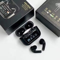 Black A9 Pro ANC Bluetooth Earbuds