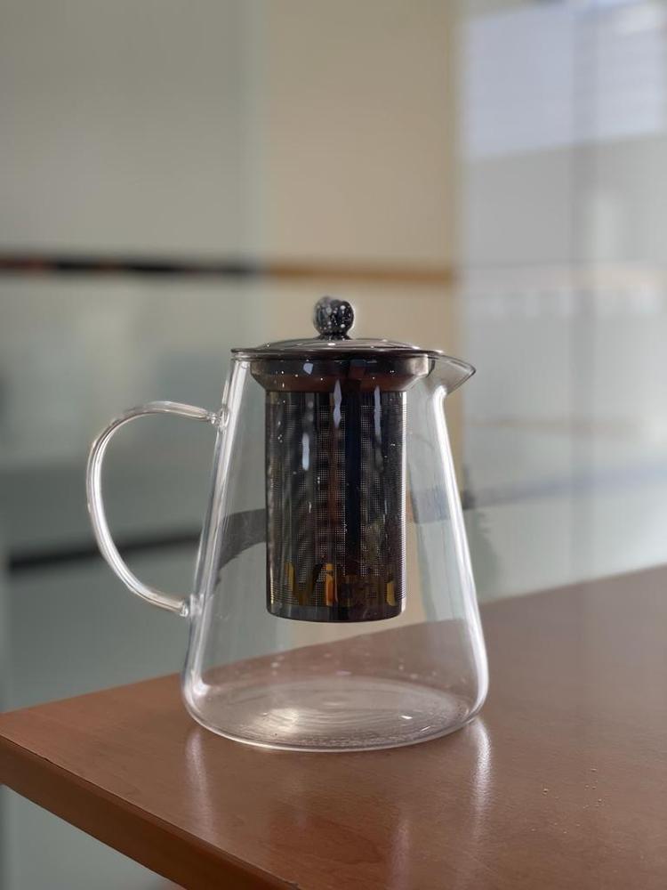 Infuser Glass Tea Jug with Stainless Steel Filter