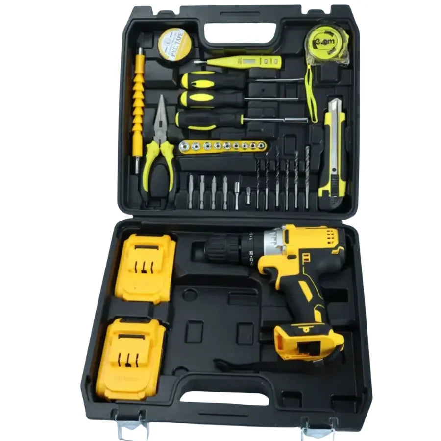 Dunlandi 24V Cordless Drill Machine Set