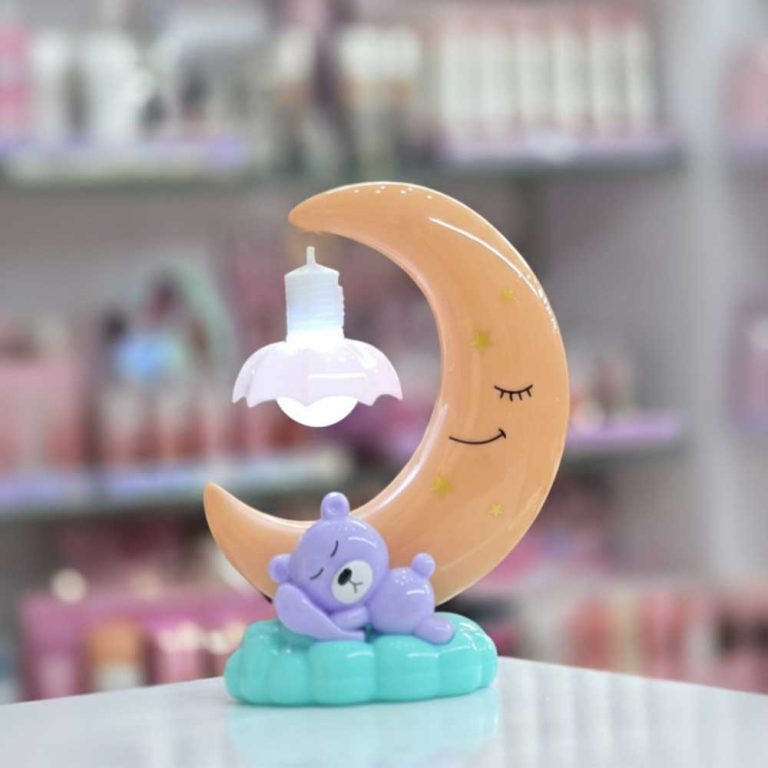 B/O Moon Bear Desk Lamp Battery Operated