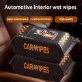 Car interior cleaning wipes