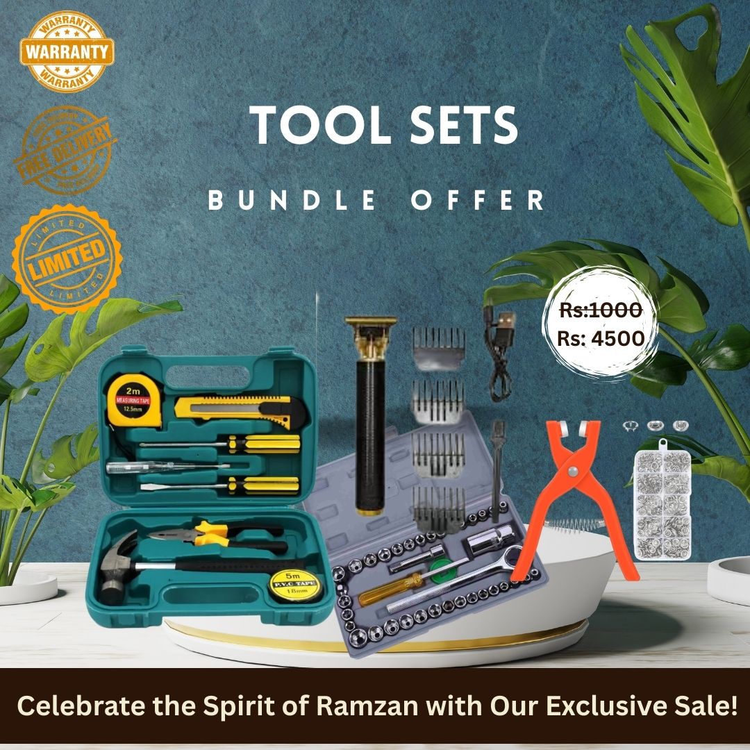 Complete Eid Tool Package – 4 Piece Professional Set Rs. 4500