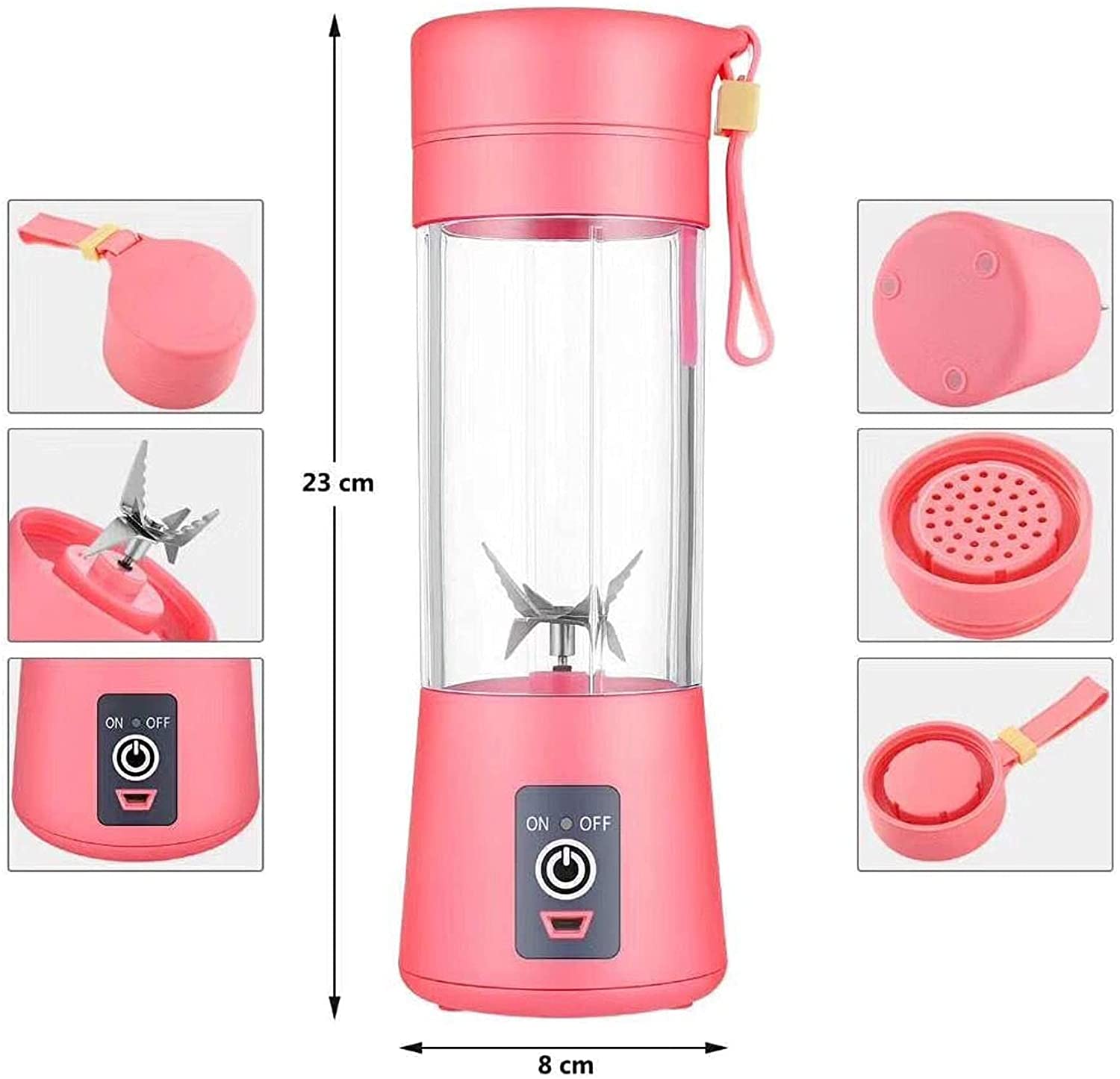 Rechargeable Portable Mini Juicer Blender