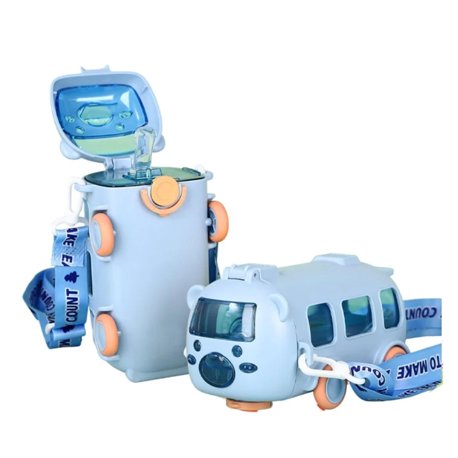 Bus Shape School Water Bottle