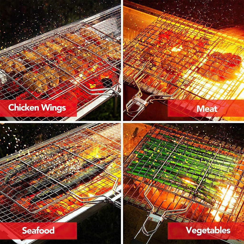 BBQ Stainless Steel Hand Grill