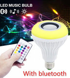 2-in-1 Smart LED Bulb + Bluetooth Speaker