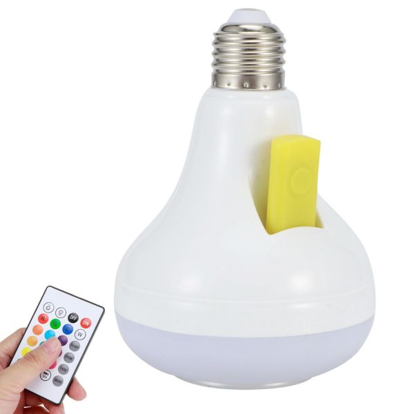 2-in-1 Smart LED Bulb + Bluetooth Speaker