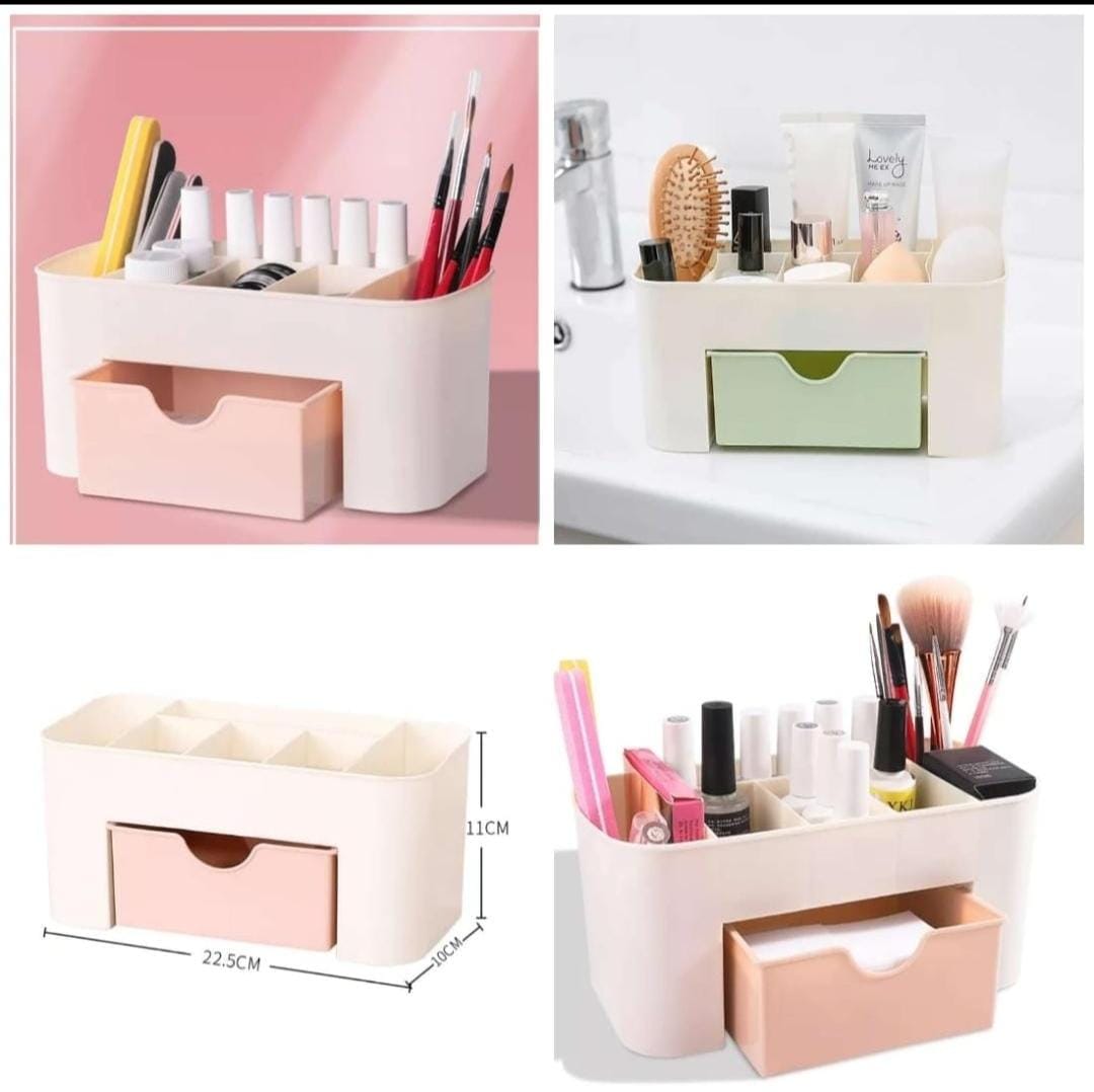 Plastic Makeup Organizer