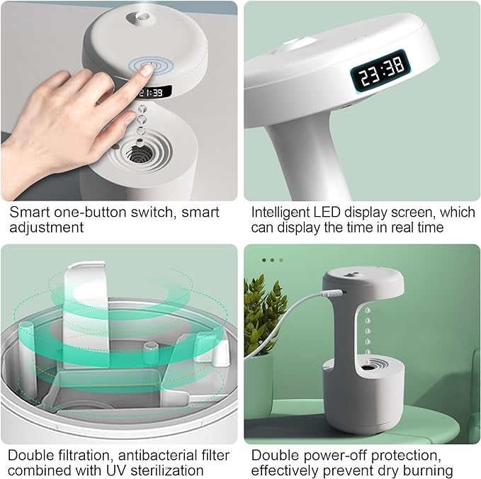 Smooth Sailing Antigravity Humidifier