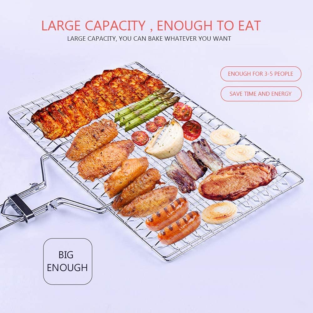 BBQ Stainless Steel Hand Grill