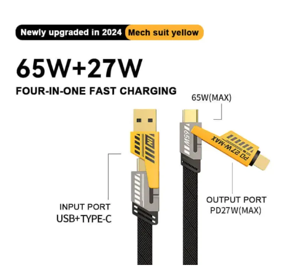 4-in-1 USB-C Fast Charging Cable