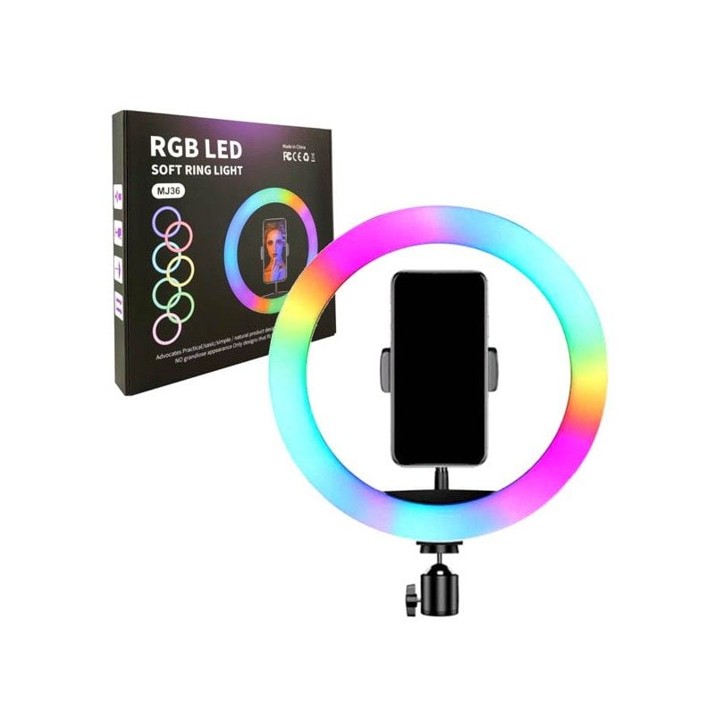 MJ36 RGB LED Ring Light 36cm